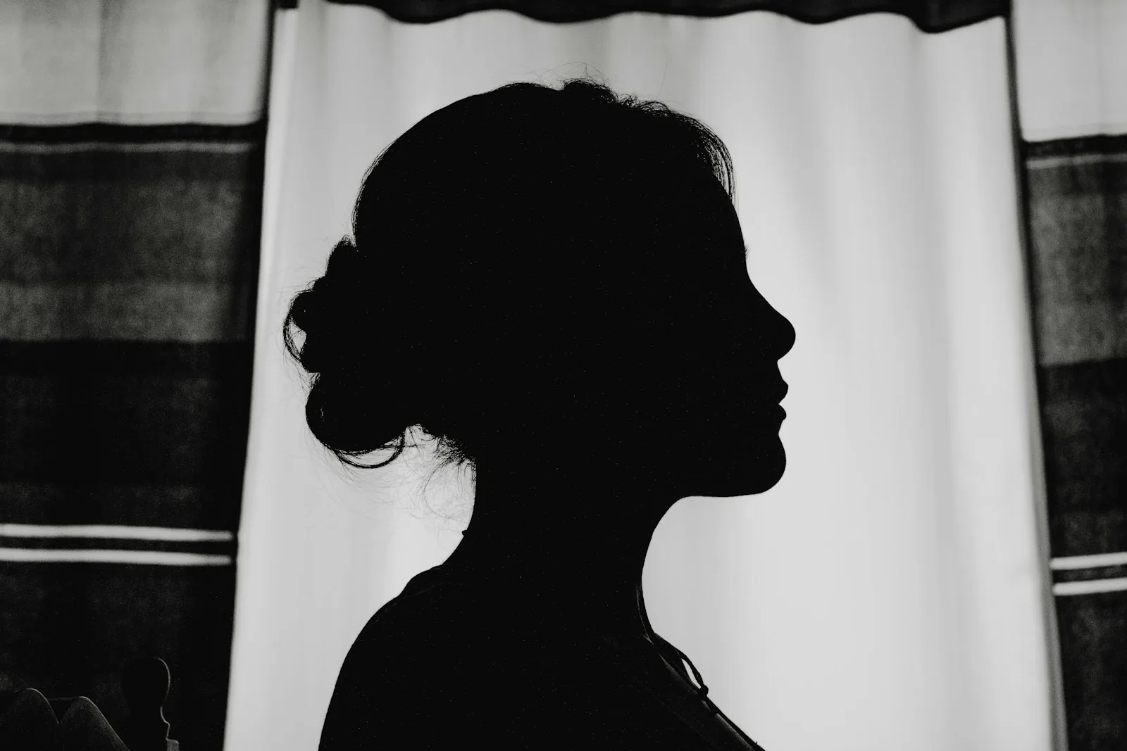 Silenced voices. a visual metaphor for being told to stay quiet